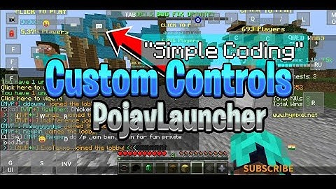 PojavLauncher Custom Controls | And How to Edit it Full Tutorial in Hindi | #Roadto4k