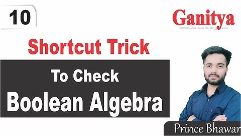 Journey of Boolean Algebra to Boolean Functions | Boolean Algebra Shortcut Trick | | B.Sc.