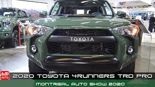 2021 Toyota 4Runners TRD Pro - Exterior And Interior - Montreal Auto Show 2020