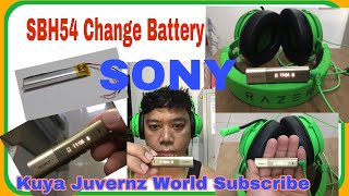 SONY SBH54 how to change Battery Assemble and Disassemble screenshot 3