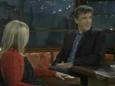 Claire Fordham on the Late Late show with Craig Ferguson