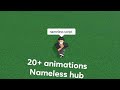 Nameless hub 20 animations all fe   roblox arcues x