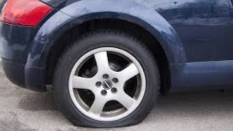 How to Drive a Short Distance on a Flat Tire