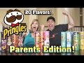 PRINGLES CHALLENGE Parents Edition!!! Can You Guess the Potato Chip Challenge!