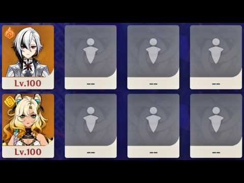 Abyss F12 Luna Ⅷ(Jul) Solo Arlecchino(No Damage) & Xilonen(No Damage) 9 Stars Genshin Impact