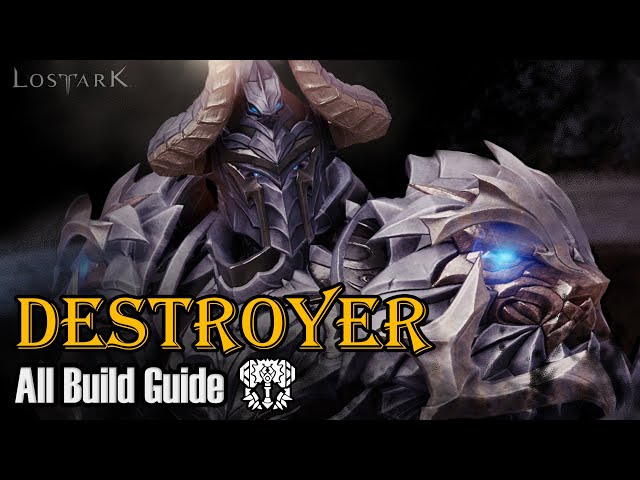 Destroyer Transitional Endgame PvE build guide no resets! KR obt vet. :  r/lostarkgame