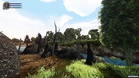 Morrowind Remastered: MAX Settings 140 Mods Gameplay