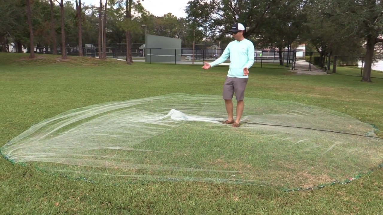 How To Throw A 12-Ft Cast Net (Two Must-Know Tips For A Perfect Cast)