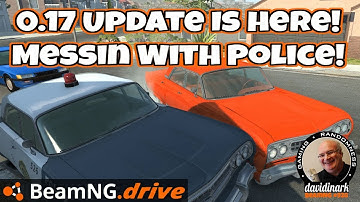 UPDATE 0.17! Messing With AI Police in BeamNG Drive