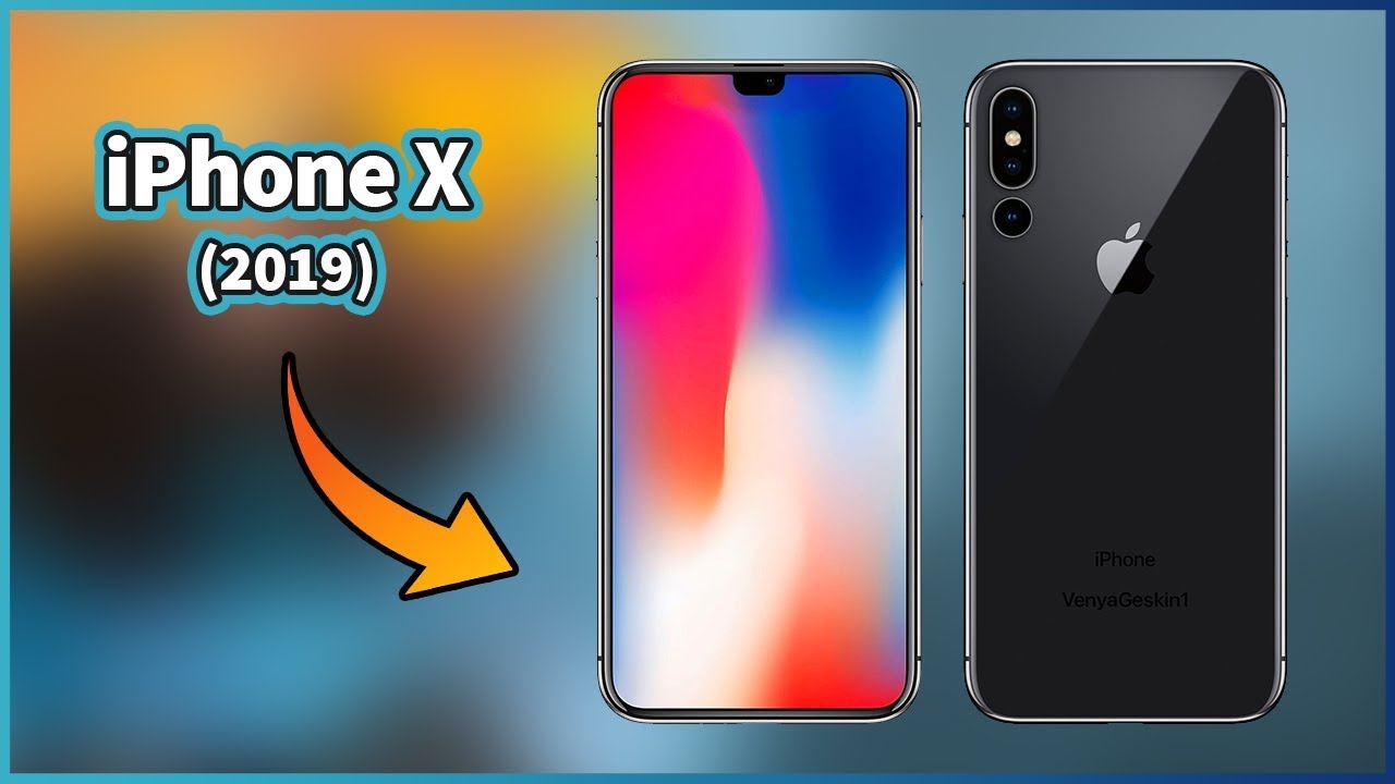 iPhone X 2019 avr\u00e0 TRE fotocamere?  YouTube