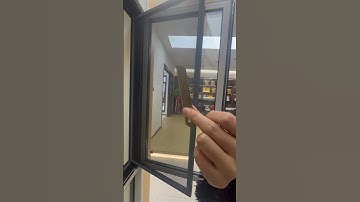 Fanchan Factory’s 100 Series dual inward-opening window with a 304 stainless steel screen sash.