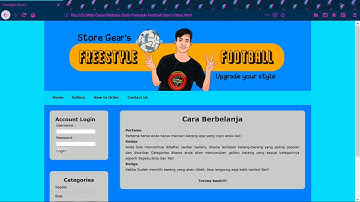 Web statis Project uts PWD