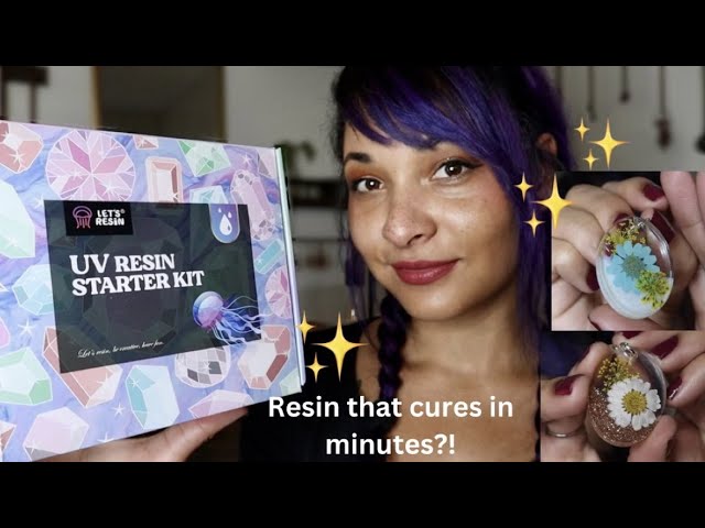 UV Resin! Resin That Cures in Minutes? Must Try 