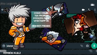 Como crear tus propios stickers para Whatsapp, Bomber Friends screenshot 5