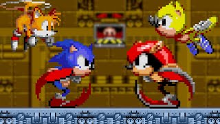 Sonic 2 Vs Mighty And Ray