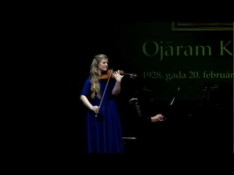Wienawski FAUST, Paula Šūmane - violin