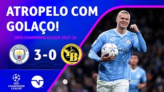 Thumbnail for HAALAND CRAVA DUAS VEZES E MANCHESTER CITY ATROPELA! MANCHESTER CITY 3 X 0 YOUNG BOYS | CHAMPIONS