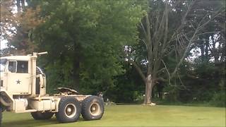 M931A2 5 Ton Pulling Trees