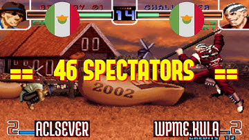 [Top Players] King of Fighters 2002 (FT20) - ACLSEVER (MX) vs WPME.KULA (MX)