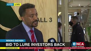 Mining Indaba | Bid to lure investors back