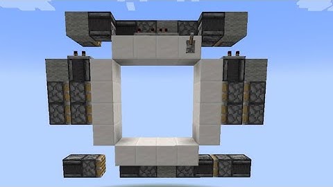 Former : The new smallest 4x4 funnel door (85 blocks) and it
