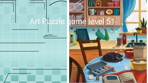 Art Puzzle game level 51