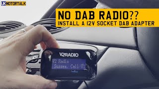 No DAB radio? Here’s an easy 12v socket install with a DAB adapter.