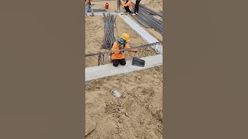 Technical put stirrup to install beam rebar