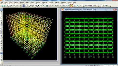 SAP2000 - DESAIN GEDUNG 10 LANTAI  DENGAN SAP2000 V14 Part 2