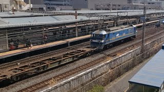5075レ EF210-301+コキ23両 戸塚付近通過