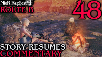 NieR Replicant ver.1.22 Walkthrough Part 48 - Route B: The Story Resumes (Road To Ending B)