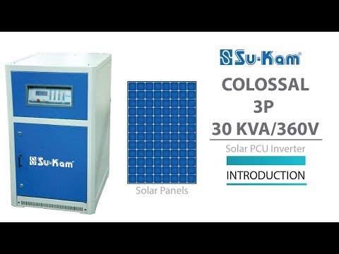 Colossal 3p 30 KVA / 360V Introduction Solar PCU Inverter