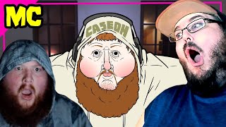 Learning about Caseoh By watching "Fat Shaming A Streamer" MeatCanyon Animation REACTION!!!