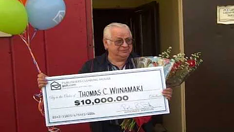 Publishers Clearing House Winners: Thomas Swartz F...