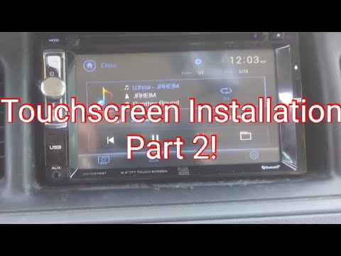 Touchscreen Installation On A 2003 Mercury Grand Marquis - Part 2