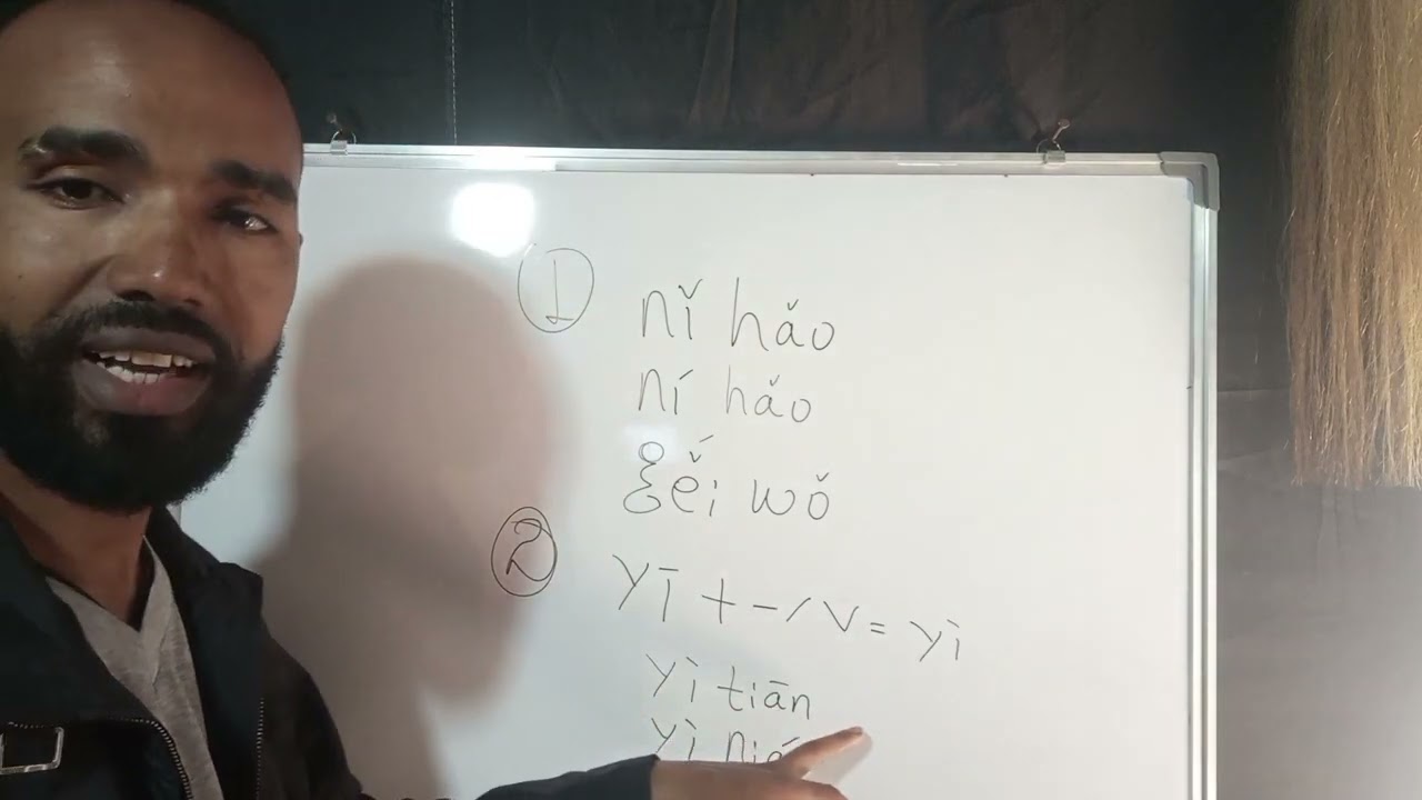 AB_Chinese [Tone Change Rules] Learn Chinese 🇨🇳 🇪🇹