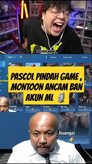 Bagian 36| Pascol pindah game❗ moonton ancam ban akun pascol,🗿 #pascol#deankt #mlbb#mobilelegends
