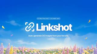 Linkshot — Auto-generate branded OG images from your live site (TailwindCSS + API)