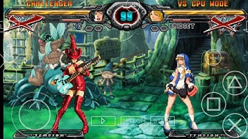 Guilty Gear XX Accent Core Plus PSP: Realme Note 50 Android Full Gameplay 2 PPSSPP Emulator