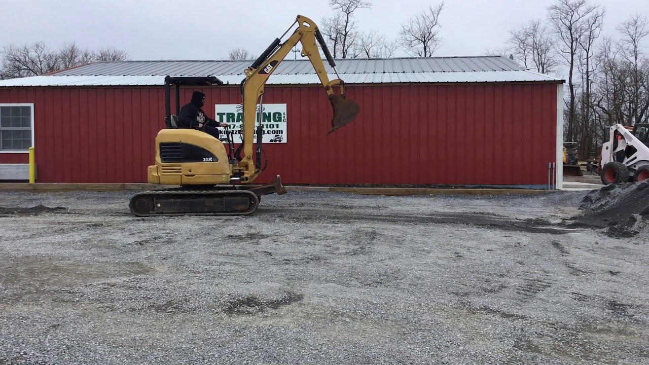 Caterpillar 303C CR Mini Excavator!