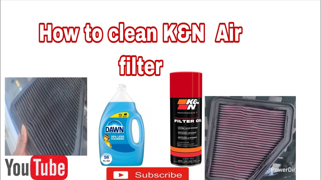 How to clean K&amp;N filter - YouTube
