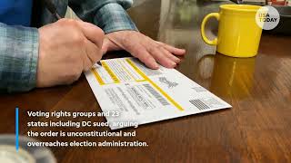 Trumps EO to tighten mail-in voting rules halted by judge