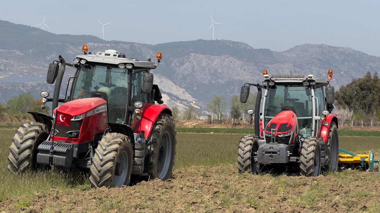 Massey Ferguson 5s115 7716s Dyna6 | Yurdusar 3,5metre rotovatör Gms ...