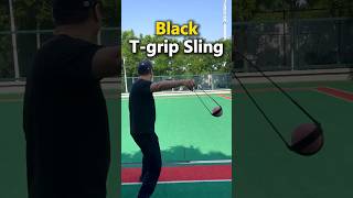 Testing the Black T-Handle Sling 🎯 #slingshot #outdoorgear #slinging #HandmadeSling ##SlingLife