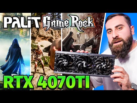 რომელმა თამაშმა დააჩოქა Palit GeForce RTX 4070 Ti GameRock