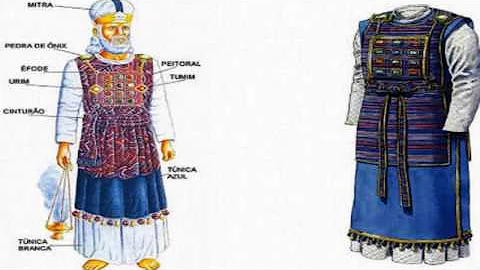 Como era a roupa do sacerdote?