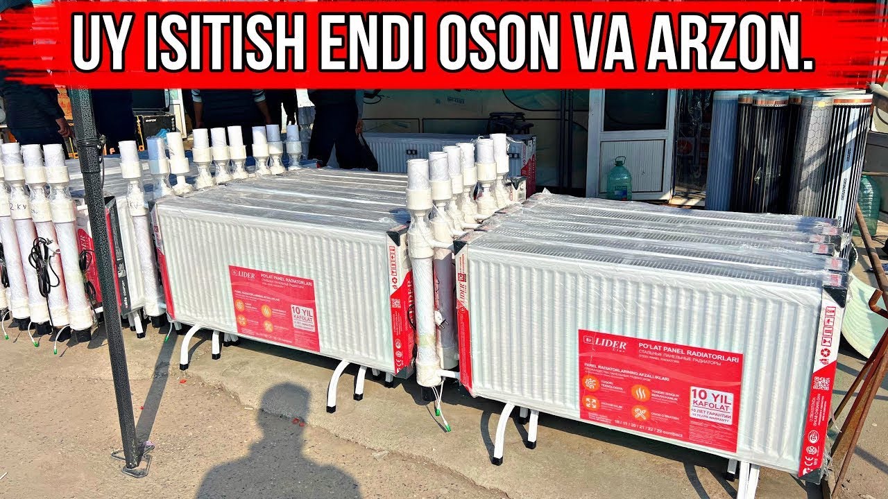 ENDI UY ISITISH OSON VA ARZON USLUBI. УЙИСИТИШ ОСОН ВА АРЗОН