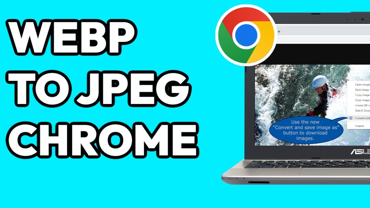How To Save WebP File As JPEG With Chrome Extension (EASY) - YouTube