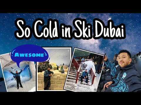 Ski Dubai – The Snow Park inside Mall of Emirates | Meet Penguins | Enjoy Snow