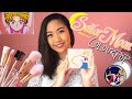 SWATCHING SAILOR MOON x COLOURPOP &amp; BRUSHES !!